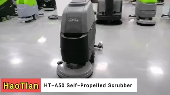 Walk Behind Cleaning Auto Floor Scrubber Floor Cleaning Machine